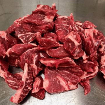 Trimming Wagyu